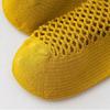 Summer Women's Short Socks Breathable and Sweat-absorbent Boat Socks Clogs Solid Color Japanese Style Mesh Short Socks for Women