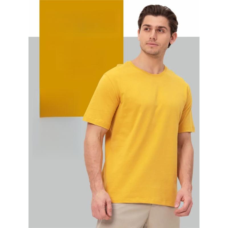 Sommer Rundhals Kurzarm T-Shirts Einfarbig Vielseitig Locker Atmungsaktiv Lässig Sportlich Reine Baumwolle Herren T-Shirts