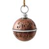 Christmas Bells Ornament Rustic Iron Jingle Bells Christmas Hanging Decoration for Xmas Holiday Tree Doorway Decor