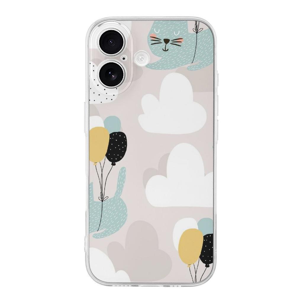 1 Pack For Iphone 17/17Air/17Pro/17ProMax Crystal TPU Clear Protective Shell With Cushion Edges, Lens Lift And Slim Profile