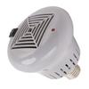 E27 50W To 100W Pet Heating Bulb with Grey Housing 220V 3 Gears Adjustable Basking Light Bulb for Reptile Small Pet Box