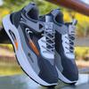 Shoes Men's Autumn New Leather Waterproof Sports Shoes Trendy Versatile Casual Shoes Soft Sole Non-slip Running Shoes