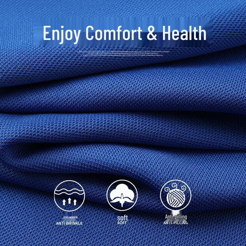 Unisex Fall/Winter Long-Sleeve Polo Shirt