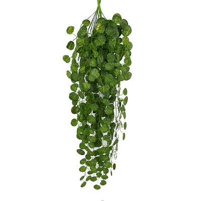 Artificial Fake Hanging Vine Plant Leaves Garland Home Garden Wall Decoration