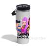 30Oz Anime K-Pop Large Capacity Portable Car Cup Stainless Steel Thermos Cup with Straw Handle Travel Sports Water Bottle Vacuum Flask