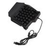 One Handed Gaming Keyboard 35 Keys Colorful Backlight Professional USB Interface Ergonomic RGB Keyboard for PC