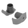 Walker Skis Glides   Fit Non Slip Walker Feet Replacement Mobility Aid Accessories Gray