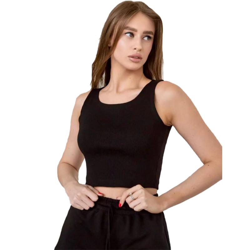 Женская майка-топ в рубчик N9-RB TotalFit  (06399882)