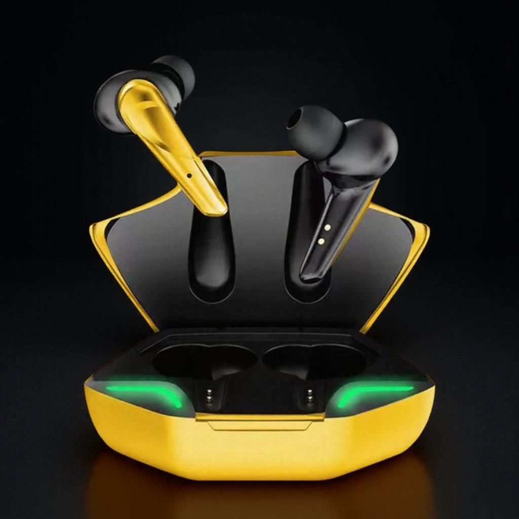 STONEGO Bluetooth 5.0 Wireless Gaming Headphones Noise Cancelling Earbuds Dual Mode Waterproof Esports Music Headset