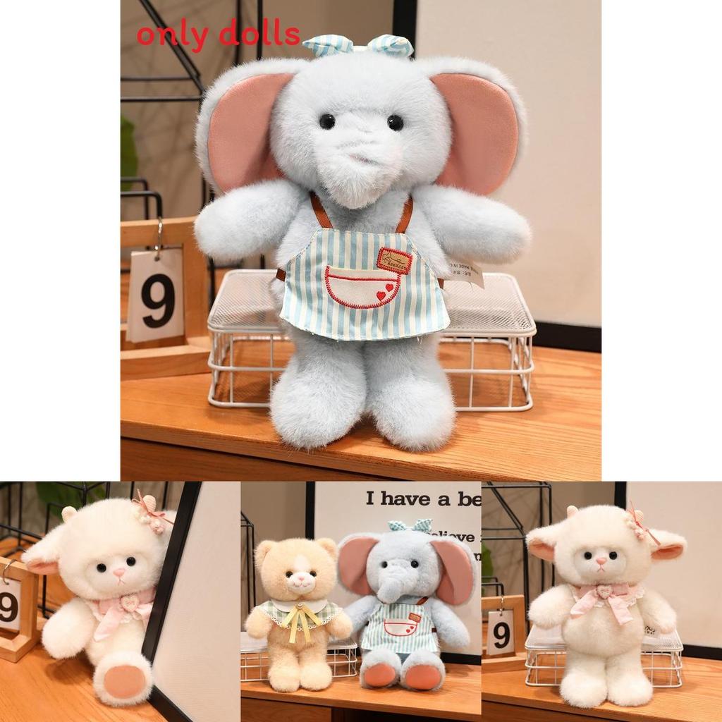 Plüsch Schaf Elefant Spielzeug mit weichem Kurzflor für Geburtstagsgeschenk und Heimdekoration