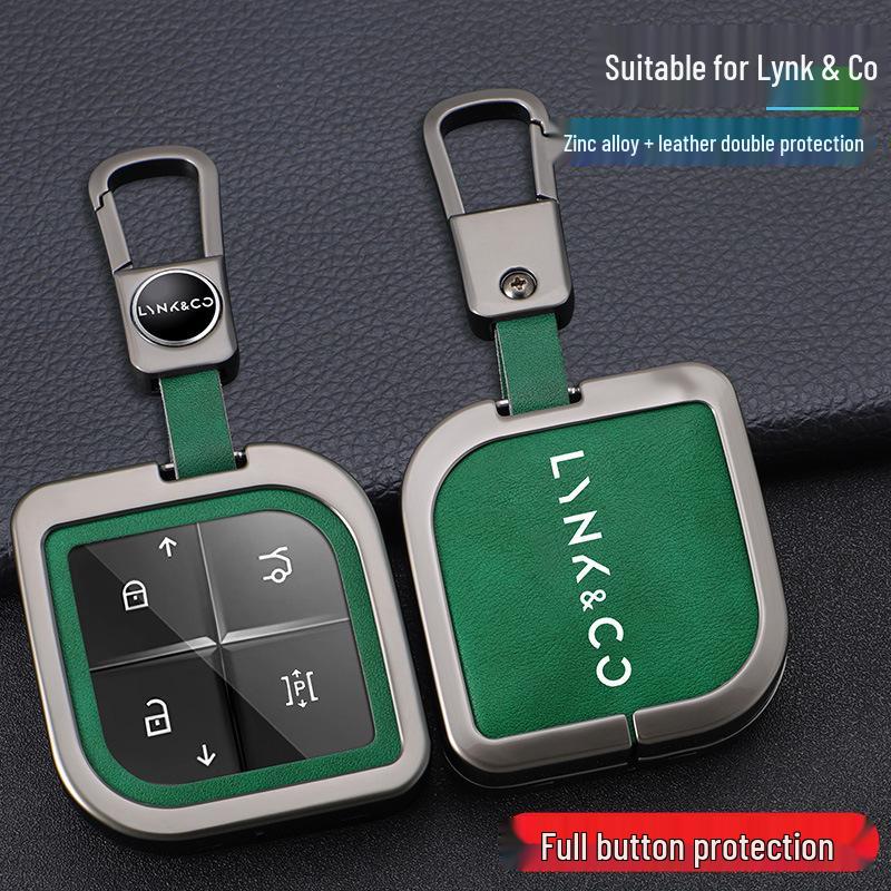 Lynk & Co 08 Schlüsselhülle 2023: Metall-Schnallen-Schutzhülle für 08EMP-Fernbedienung