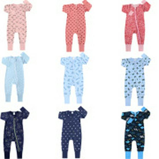 Bamboo Fiber Baby Romper and Footed Sleeping Bag for New Mothers
