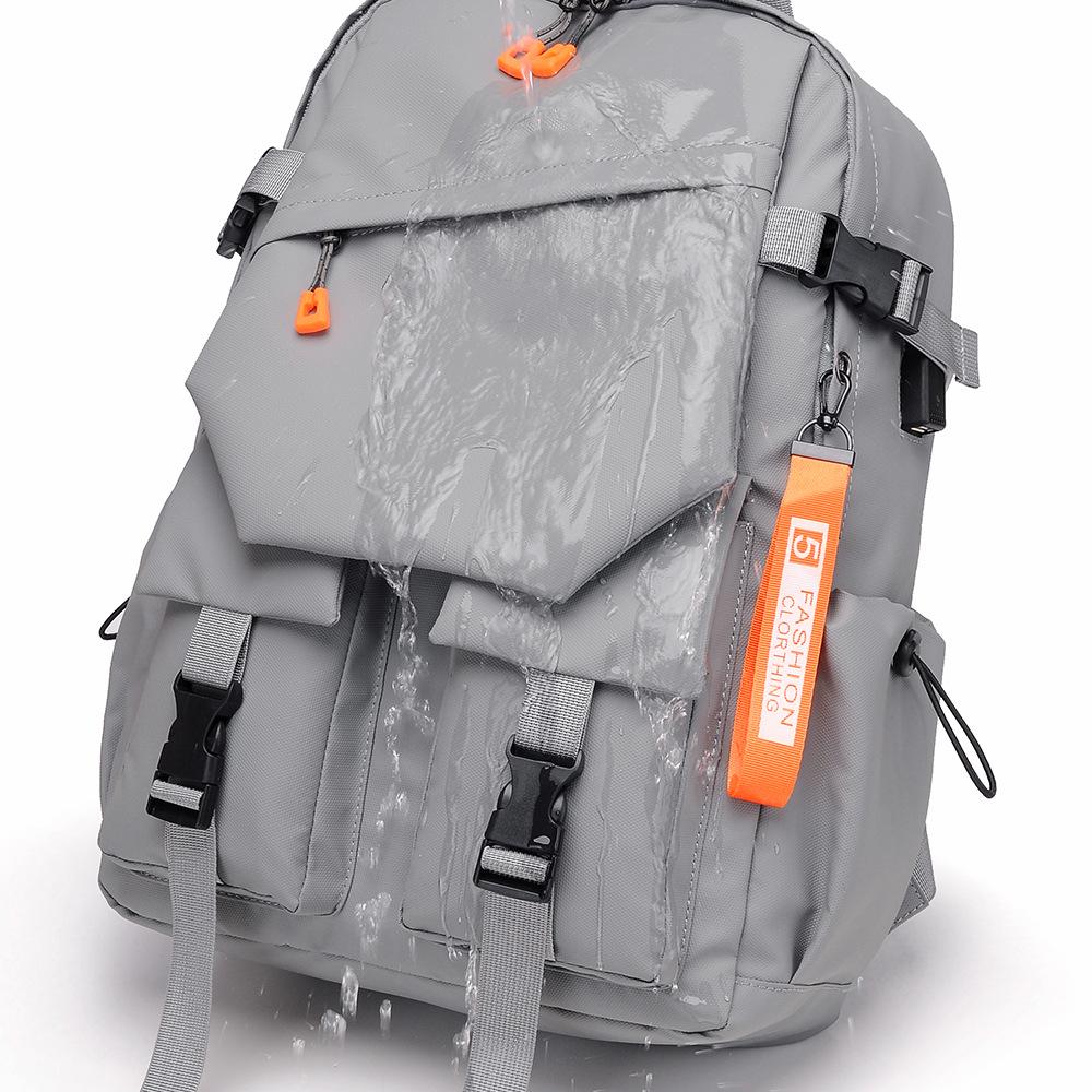 Men's Large-Capacity Casual Sports Backpack with Laptop Compartment for Middle School, High School, and University Students