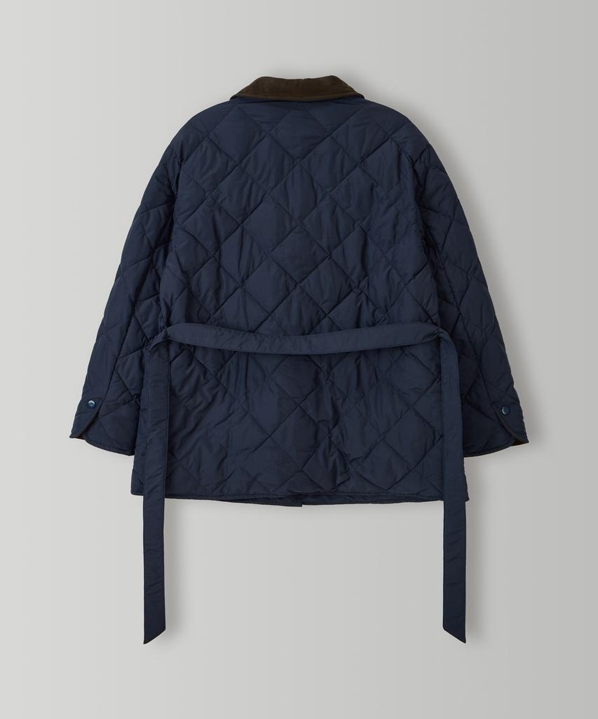 CHERI AUBE Odette Quilted Jacket - Navy