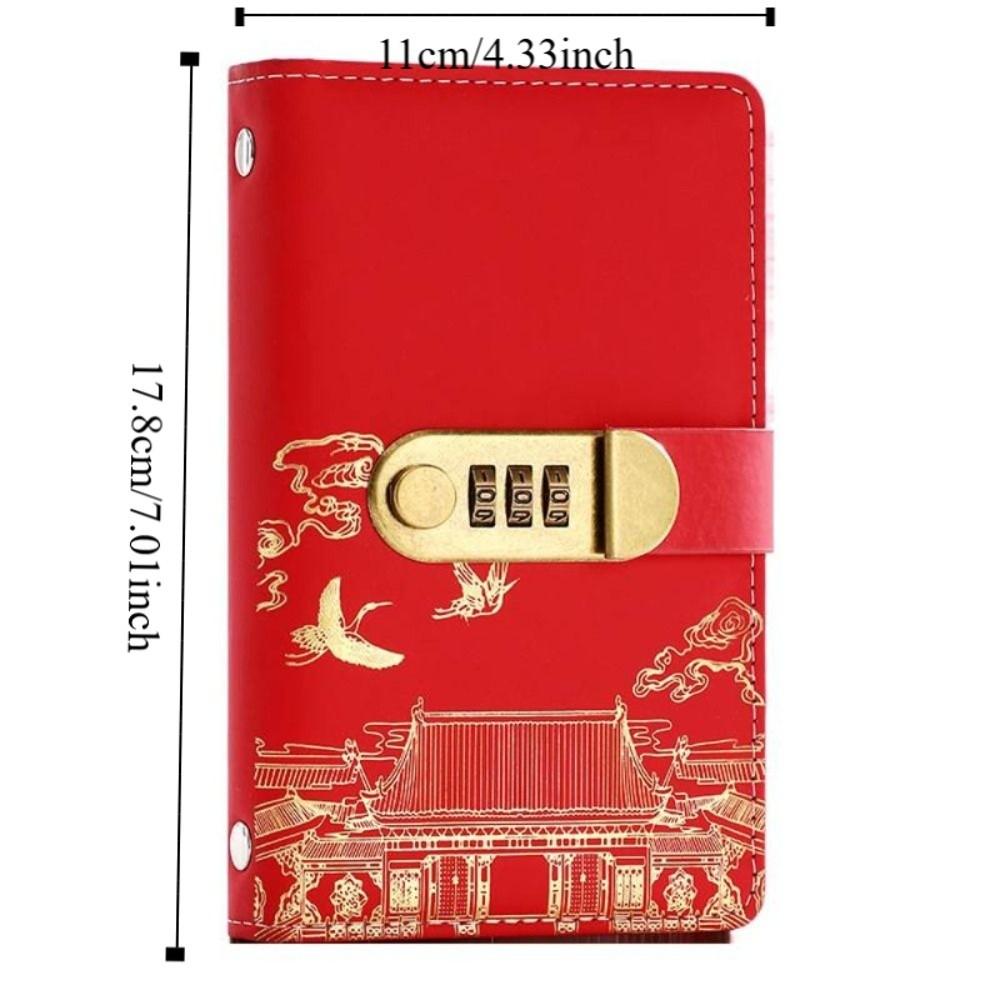 With Password Lock Budget Binder with Lock Wallet Storage Account Book  Girls Boys