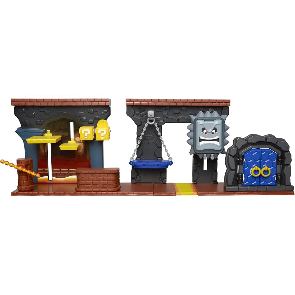 Sanei Boeki Super Mario Figure Collection Playset Castle Stage FPS-003