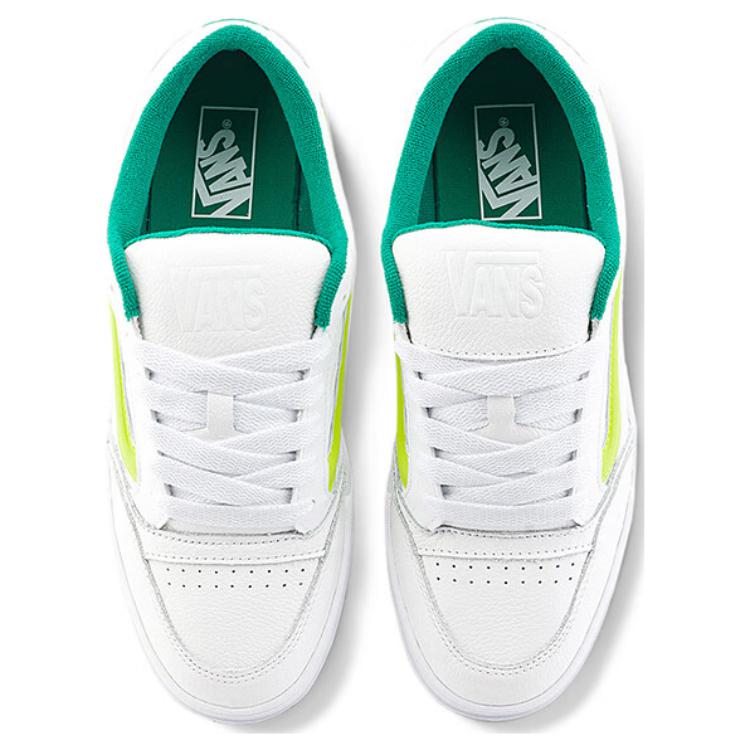 New Vans HYLANE Collection Low Top Skateboard Shoes Unisex White Green VN000D1J133