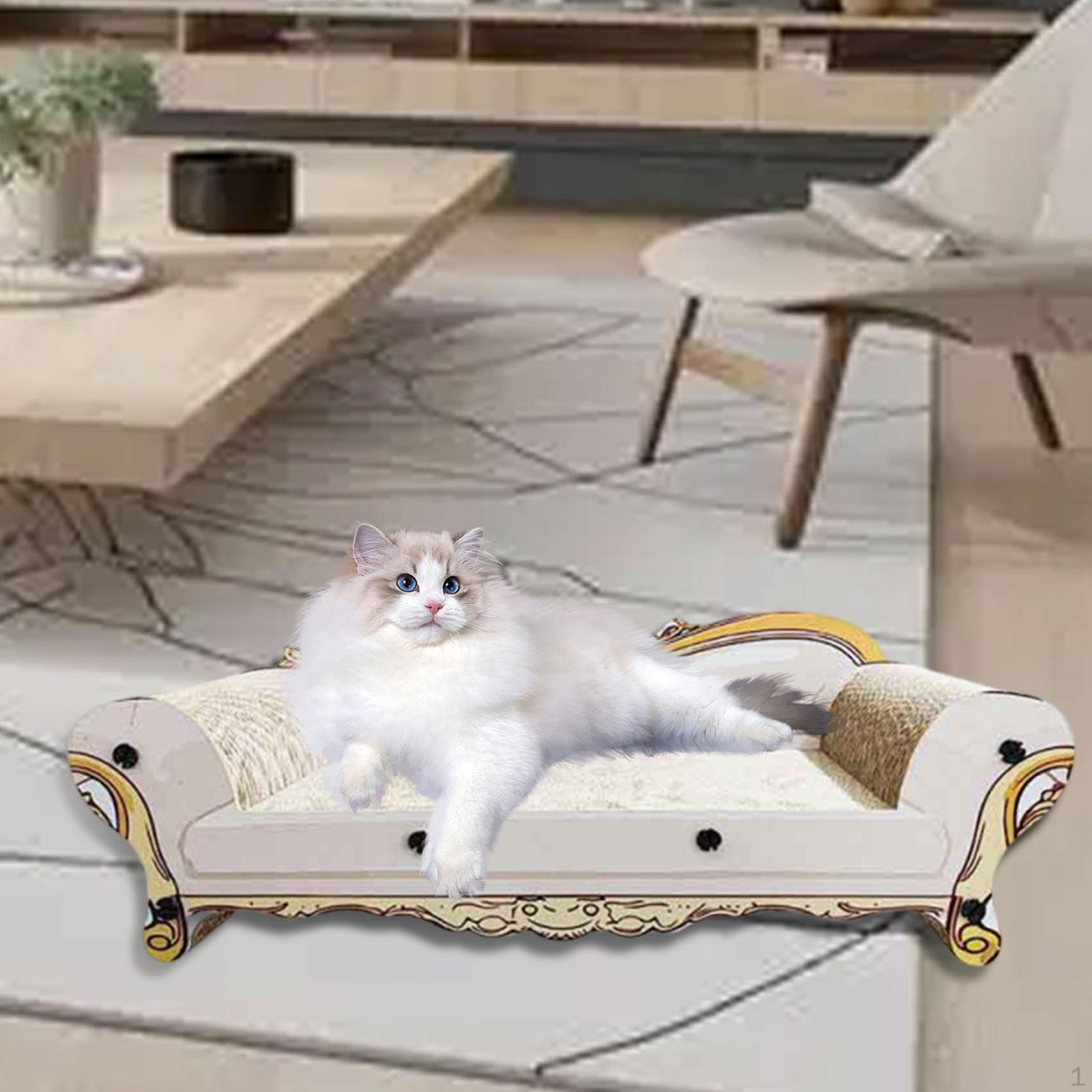 

Когтеточка Диван Кровать Шезлонг Упражнения Подарки Играющий Точилка Когтей Игрушка Гофрированный Style B