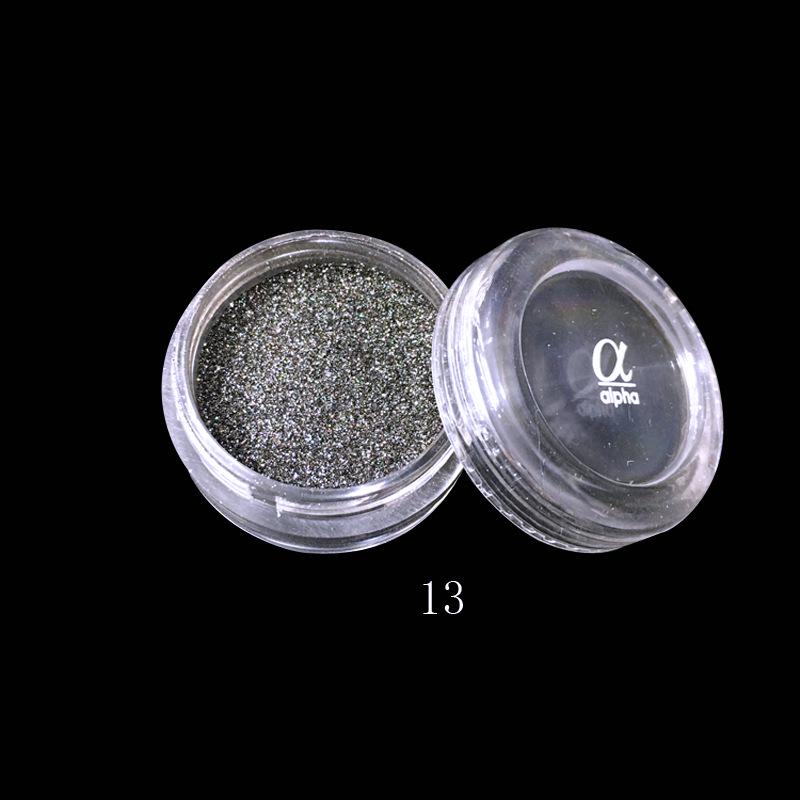 Alpha Glitter Shimmer Powder: Brightening Highlighter for Stage, Bridal Makeup & Nail Art