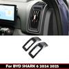 Für BYD Shark 6 2024 2025 ABS Innenraum Front Armaturenbrett links rechts Klimaanlagen Lüftungsauslass Abdeckung Seiten AC Lüftungsgitter Abdeckung Zubehör