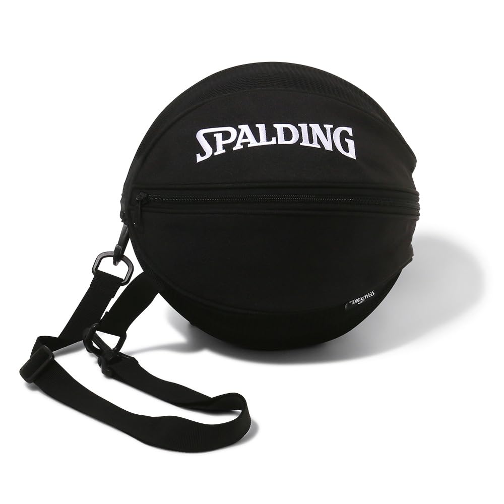 

SPALDING Breeze Ball Bag, Black, 49-007BK, Basketball