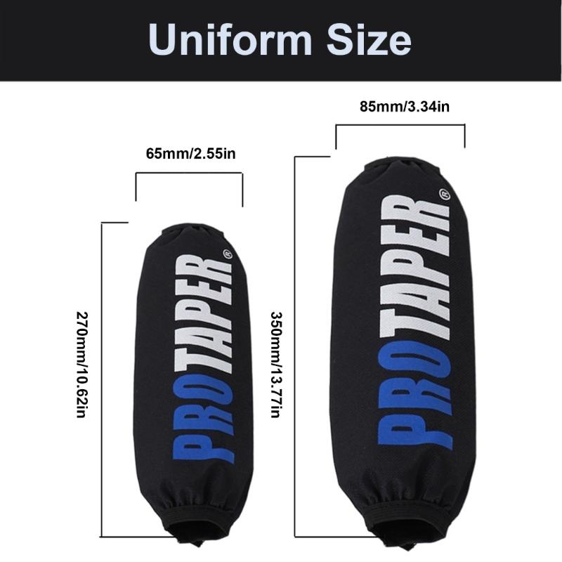 Universal Fit Dust Covers with Waterproof Features Protective Dust Cover Simple Installs for Motorcycle Shock Absorbers