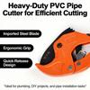 Multifunctional Heavy-Duty Plumbing Cutting Tool, Home Pipe Cutting Kit for PVC Copper PEX