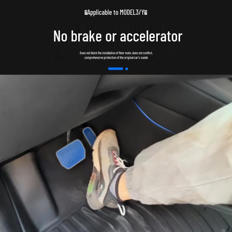 Telsa Model 3/Y 2022 Center Console Side & Rear Door Sill Kick Pads Interior Mod