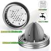 Mason Jar Stainless Steel Juicer Lid Wide Mouth Mason Jar Juicer Lid Stainless Steel Manual Citrus Lemon Juicer Lid Home