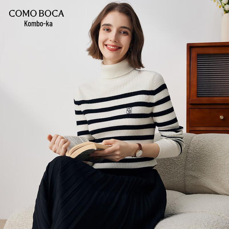 

Kemengboka Women s Pure Cashmere Embroidered Knit Sweater L