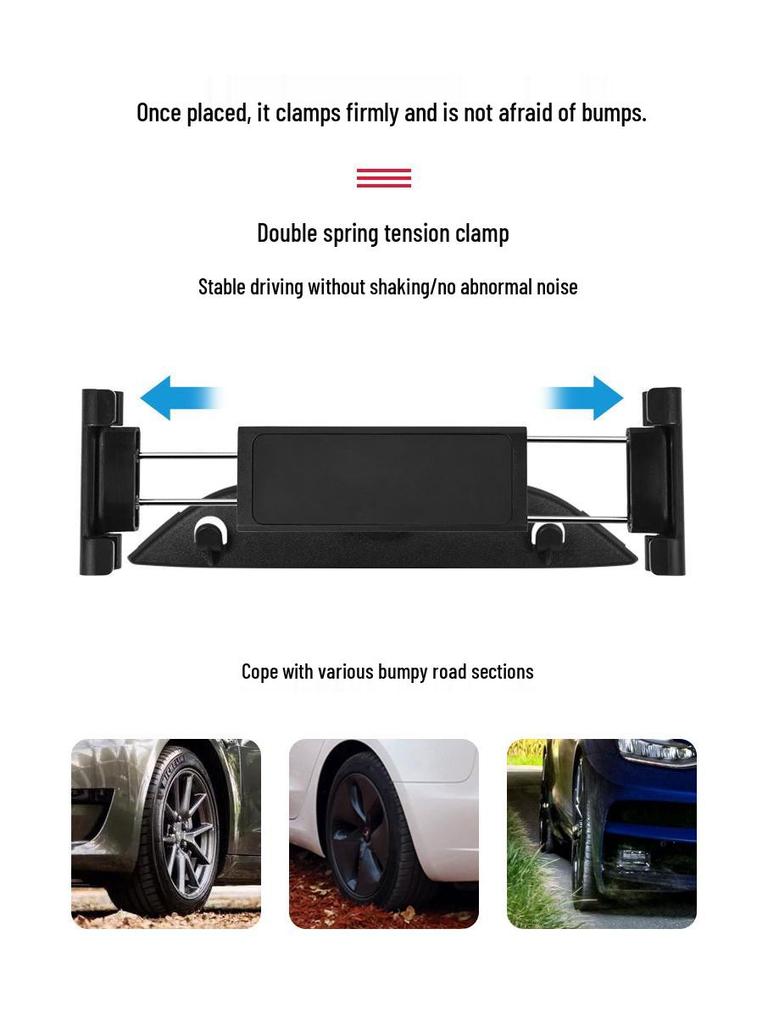 Tesla Model 3/Y/S/X Rear Seat Phone Holder Bracket for Refreshed Version