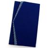 Navy Blue Crepe Gold Envelope Fukusa (cloth) for Weddings, Celebrations, and Condolences (navy Blue)
