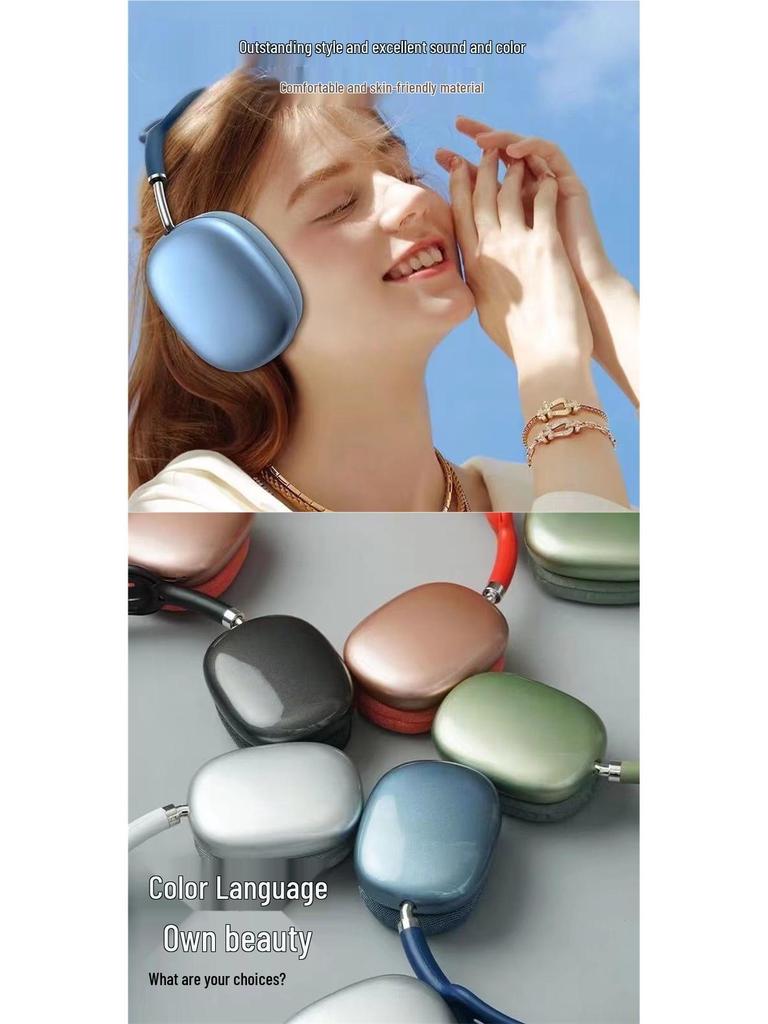 P9 Wireless Over-Ear Bluetooth Headphones: Heavy Bass & Long Battery Life