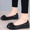Shoes for Women  New Spring and Autumn Women's Flats Solid Color Round Toe Butterfly-knot Shallow Mouth Zapatillas De Mujer
