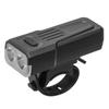 USB C Rechargeable Bike Light Dual LED 3 Modes Flash Medium Strong Toolless Attach Compact Waterproof For Night Cycling