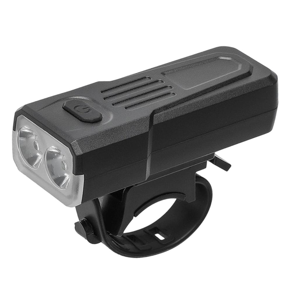 USB C Rechargeable Bike Light Dual LED 3 Modes Flash Medium Strong Toolless Attach Compact Waterproof For Night Cycling