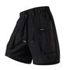 Outdoor Ice Silk Breathable Lightweight Quick Drying Sports Shorts for Men's Summer Loose Workwear Style Five Quarter Shorts