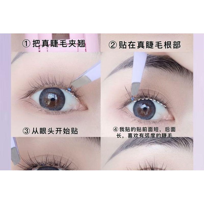 LuxeFlutter - Kleberfreie Wimpern-Cluster