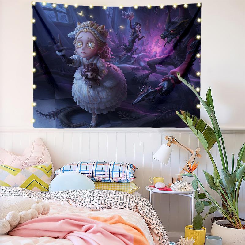 Digital Printing Background Cloth Anime Game Fifth Personality Hanging Blanket Wall Cloth Dormitory Bed Head Decoration Cloth