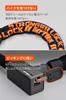 Daytona Motorcycle Wire Stronger Steel Link Key 97663 Lock, 20mm, Lock, Type, 1800mm, Black,