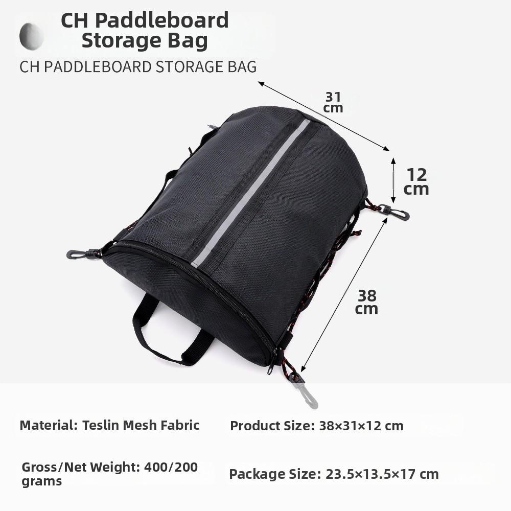 Portable Mesh Deck Bag Oxford Paddle Board Storage Bag Surfboard Bag for Inflatable SUP Seat Kayak