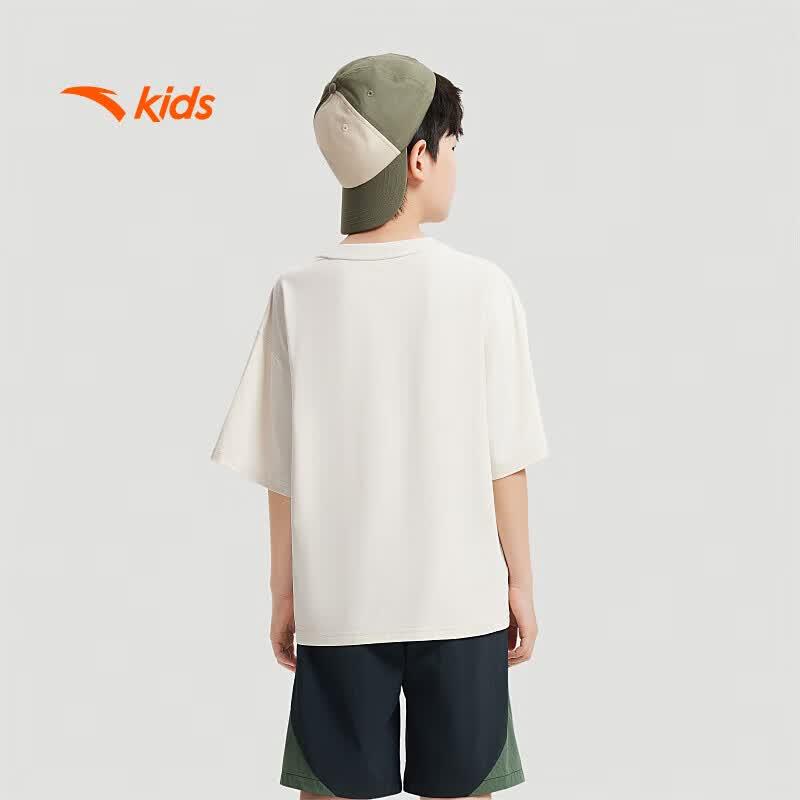 Anta Kids' Breathable Fast-Dry Cooling Sports T-Shirt
