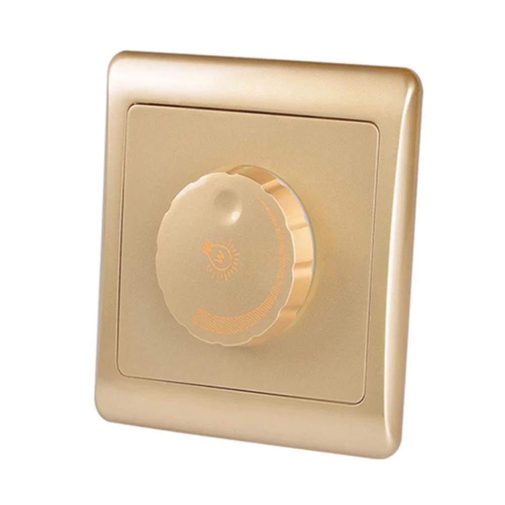 86 Type Dimmer Switch Panel Wall 220V High Power 450W Stepless Switch Dimmer Incandescent Lamp
