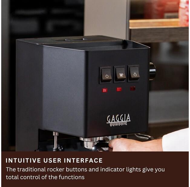 Кофемашина Gaggia RI9481/14 New Classic Evo schwarz