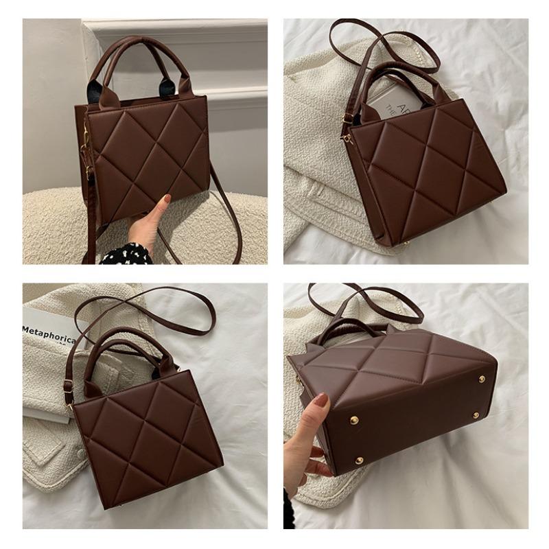 Новая модная весенняя новая простая сумка-тоут с бриллиантами — фото 6