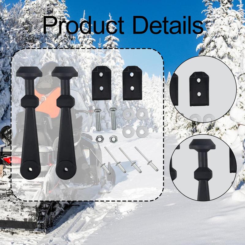 Outdoor Sports Hood Strap Panel Latch Kit High Performance Metal Repair Replacement for Snowmobile 622304