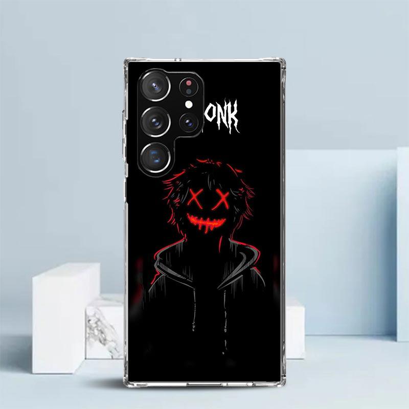 

Devil Bad Boy Anime Soft Cover for Samsung Galaxy S25 Edge S26 S24 S23 Ultra Phone Case S22 S21 Plus S20 FE Print Pattern Shell Samsung S25 Edge