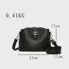 Brand Genuine Leather Handbag  Fashion Luxury Women Shoulder Crossbody Bag Designer Cow Leather Tote Female Messenger Sac