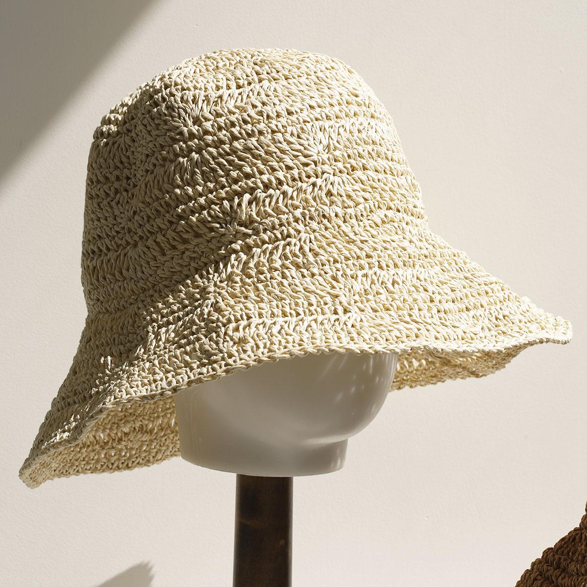My Extreme Outdoor Activities Women's 2026 New Handmade High Quality Fashion Stripe Sun Hat Floppy Summer Hats For Beach Panama Straw Dome Bucket Hat 56-58Cm