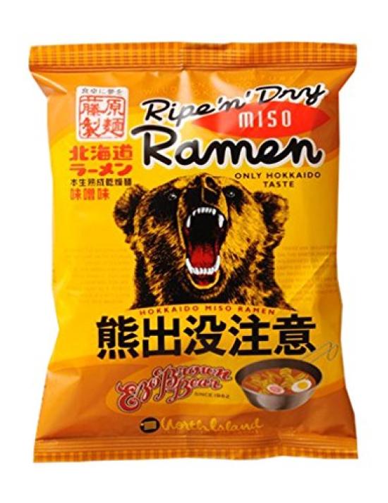 

Fujiwara Seimen Bear Warning Miso Ramen 114g x 10 bags